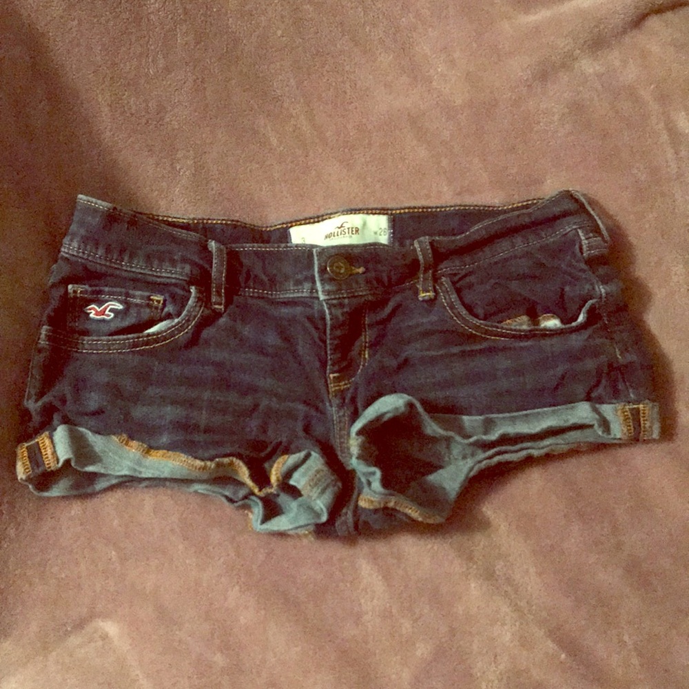 Denim shorts